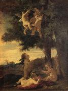 Nicolas Poussin Cupids and Genii oil